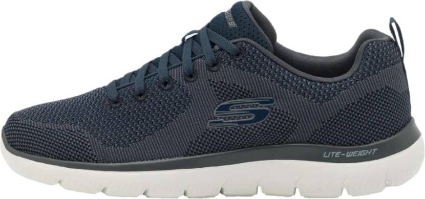 Skechers Verhoog je Sneaker Game met Stijlvol Comfort Blauw Unisex