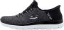 Skechers Dames Enkellaarzen Slip-Ins: Summits-Dazzling Haze Black Dames - Thumbnail 1