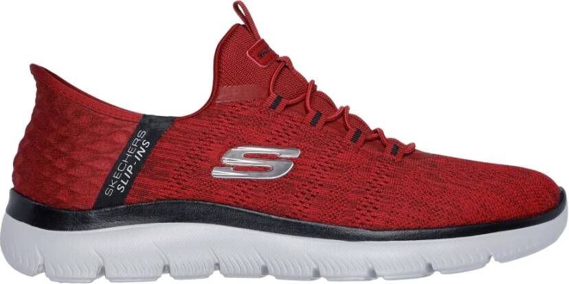 Skechers Toppen Sleutel Tempo Sneakers Red Heren