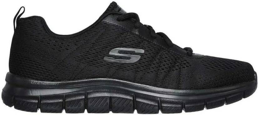 Skechers Track Moulton Sneakers Black Heren