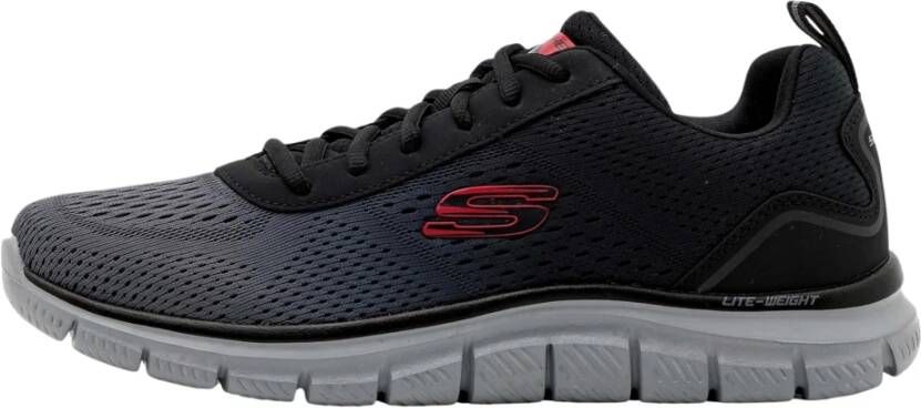 Skechers Track Scloric Marineblauw Hardloopschoenen voor heren