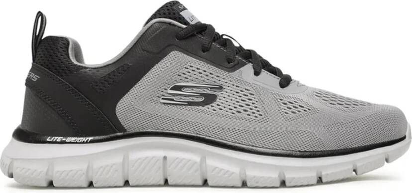 Skechers Track Sneakers voor Moderne Man Gray Heren