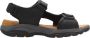 Skechers Tresmen-Hirano 204106-BLK Mannen Zwart Sportsandalen - Thumbnail 1