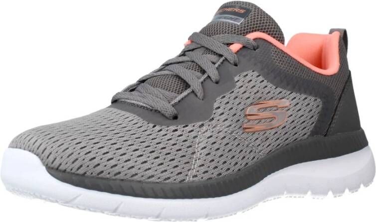 Skechers Trendy Comfortabele Sneakers voor Vrouwen Gray Dames