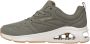 Skechers Tres Air Uno Sneakers groen Textiel Dames - Thumbnail 10