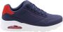 Skechers Trolli Sneaker Blue Heren - Thumbnail 1