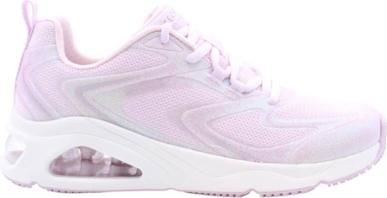 Skechers Tres-Air Uno Glit-Airy Dames Sneakers Lichtroze