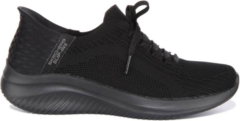 Skechers Ultra Flex 3.0 Smooth Step Trainers Black Dames