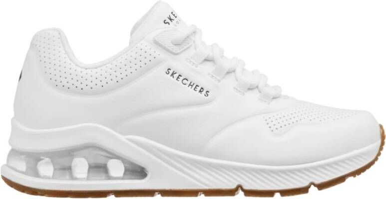 Skechers uno 2 155543 wht wit- White Dames