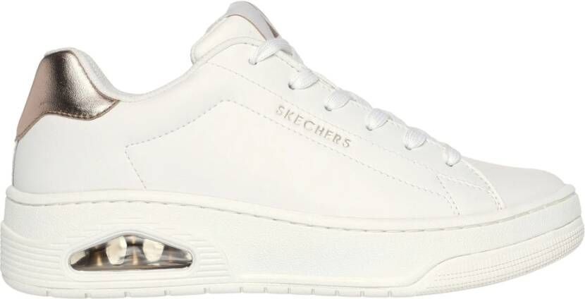 Skechers Uno Court Courted Air Sneakers Dames Wit