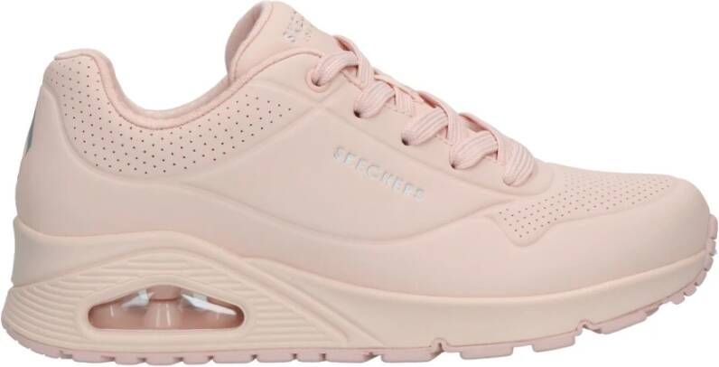 Skechers Uno Frosty schopt sneaker Roze Dames