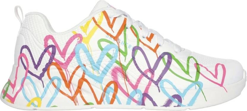 Skechers Lage Sneakers UNO LITE GOLDCROWN HEART OF HEARTS