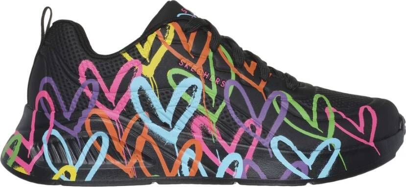 Skechers Uno Lite Hart Van Sneakers Multicolor Dames