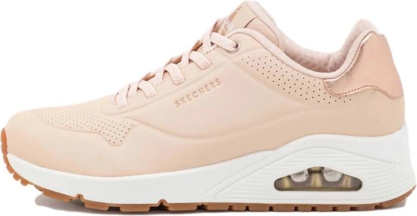 Skechers Uno Shimmer Away Sneakers Pink Dames