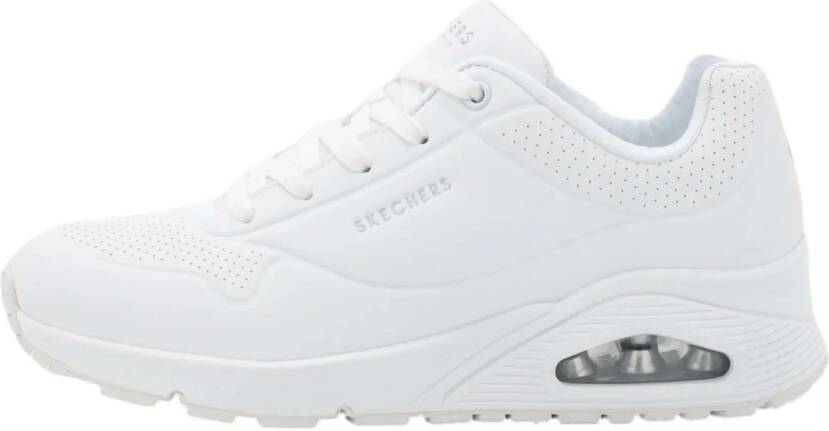 Skechers Luchtgeveerde Sneakers voor Moderne Vrouwen White Dames