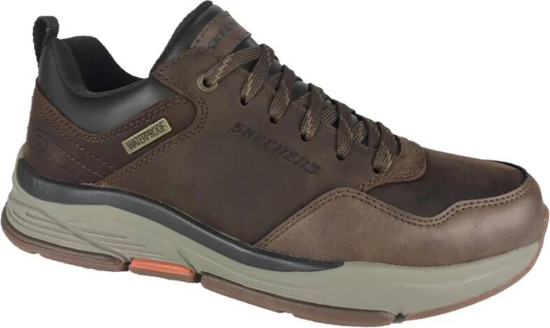 Skechers Verhoog stijl met herensneakers Brown Heren