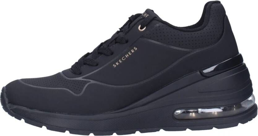 Skechers Verhoogde lucht sneaker Black Dames