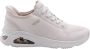 Skechers Tres-Air Uno Easy Steppers Dames Sneakers Gebroken wit - Thumbnail 2