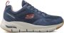 Skechers Waterdichte Arch Fit Sneaker Blue Heren - Thumbnail 1