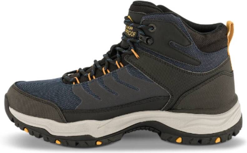 Skechers Waterdichte Wandelschoenen Blauw Zwart Blue Heren