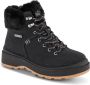 Skechers Waterdichte Winterlaars met Nepbont Black Dames - Thumbnail 1