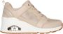 Skechers Wedge Sneaker met Air-Cooled Memory Foam Beige Dames - Thumbnail 11