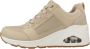 Skechers Wedge Sneaker met Air-Cooled Memory Foam Beige Dames - Thumbnail 2