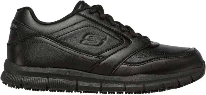 Skechers Werk Relaxed Fit Sneakers Black Dames