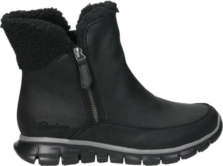 Skechers Winterwarmte Synergy Collab laarzen Zwart Dames