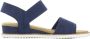 Skechers Woestijnkus Sandalen Blue Dames - Thumbnail 1