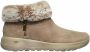 Skechers Vrolijke On-the-Go Sneakers Beige Dames - Thumbnail 6