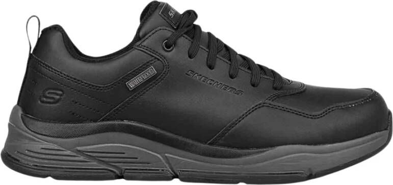 Skechers Zwarte Benago Schoenen voor Heren Black Heren