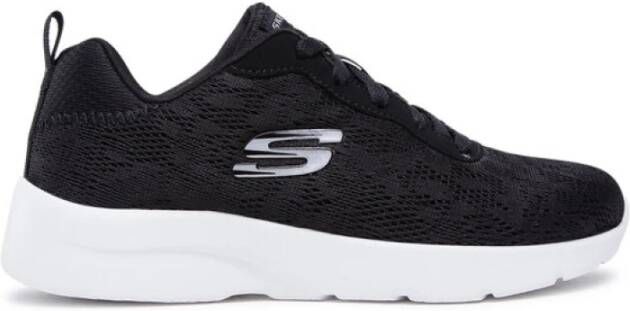 Skechers Dynamight 2.0 Zwart Hardloopschoenen Dames