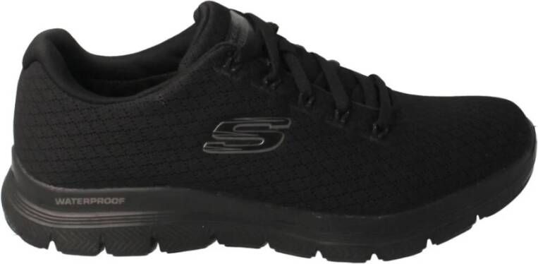 Skechers Zwarte Flex Appeal Damesschoen Black Dames