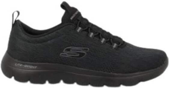 Skechers Zwarte stijlvolle sneakers voor mannen Black Heren