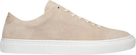 Sneaky Steve Elegant Suede Sneaker Beige Heren