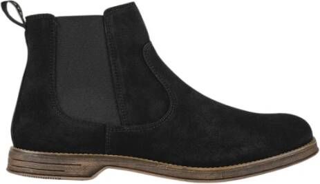 Sneaky Steve Suede Chelsea Boot Klassieke Silhouet Black Heren