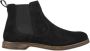 Sneaky Steve Suede Chelsea Boot Klassieke Silhouet Black Heren - Thumbnail 1