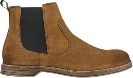 Sneaky Steve Suede Chelsea Boot Klassieke Silhouet Brown Heren