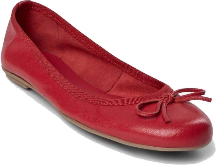 Sofie Schnoor Rode ballerina schoenen met strikdetail Red Dames