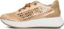 Softwaves Bruine Geweven Touw Lage Sneakers Brown Dames - Thumbnail 1