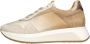 Softwaves Gouden Suède Lage Sneakers Kiss Multicolor Dames - Thumbnail 2