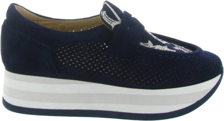 Softwaves Kristal Stijl Schoenen Blue Dames