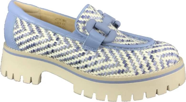 Softwaves Mocassin Schoenen Blue Dames