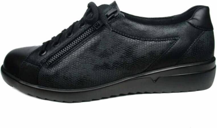 Solidus Veterschoenen Zwart Maren Black Dames