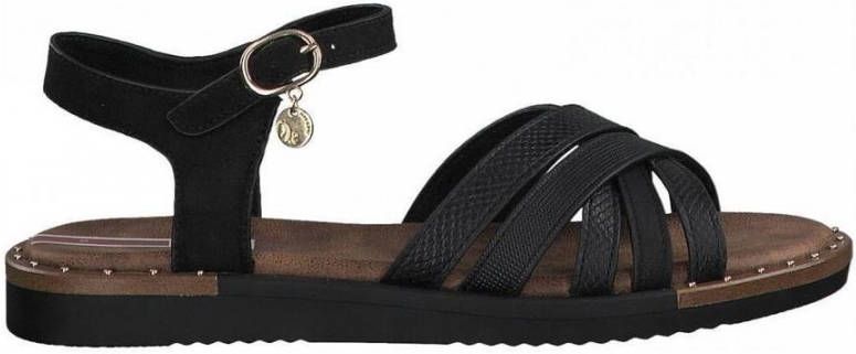 S.Oliver Flat Sandals Black Dames