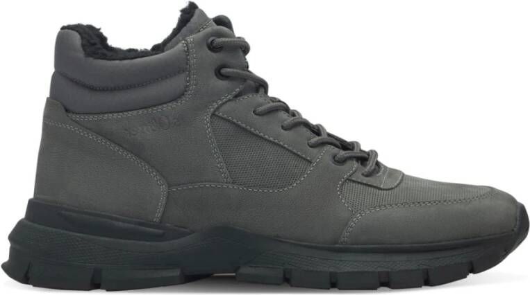 s.Oliver Donkergrijze Sneakers voor Mannen Gray Heren