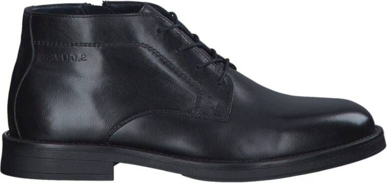 S.Oliver Elegante Zwarte Formele Zakelijke Schoenen Black Heren