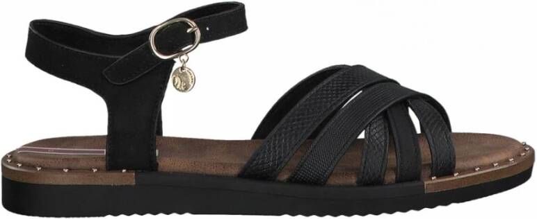 S.Oliver Flat Sandals Black Dames