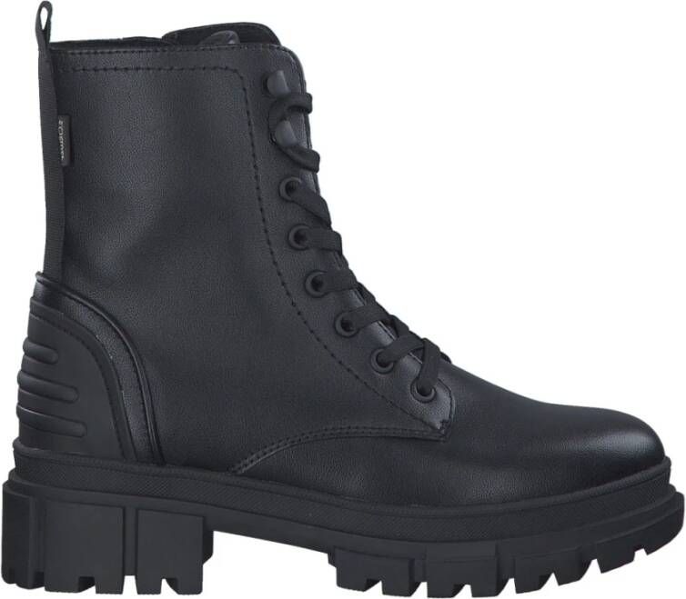 S.Oliver Stijlvolle zwarte veterschoenen Black Dames